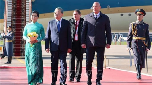 Tổng Bí thư Tô Lâm bắt đầu thăm chính thức Liên bang Nga và dự Lễ kỷ niệm 80 năm chiến thắng phát xít