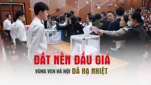 Đất nền đấu giá vùng ven Hà Nội đã hạ nhiệt?