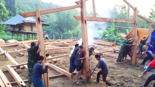 Nhiều cách làm sáng tạo trong phong trào xóa nhà tạm, nhà dột nát