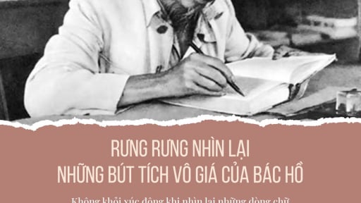 Bút tích vô giá của Bác Hồ