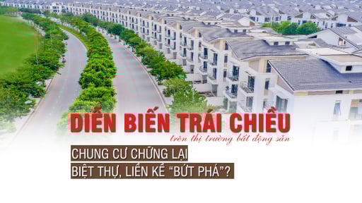 Diễn biến trái chiều trên thị trường bất động sản: Chung cư chững lại, biệt thự, liền kề bứt phá mạnh