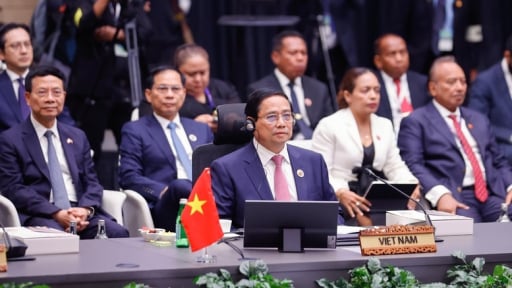 Thủ tướng Phạm Minh Chính bắt đầu các hoạt động tại Hội nghị Cấp cao ASEAN 46