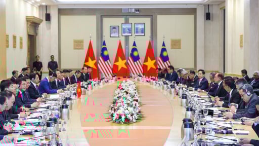 Thủ tướng Phạm Minh Chính hội đàm với Thủ tướng Malaysia