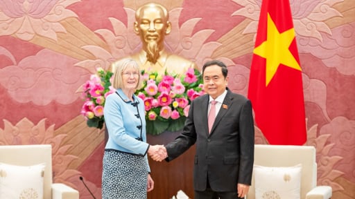 Chủ tịch Quốc hội Trần Thanh Mẫn mong Australia hỗ trợ Việt Nam xây dựng cơ sở hạ tầng thiết yếu