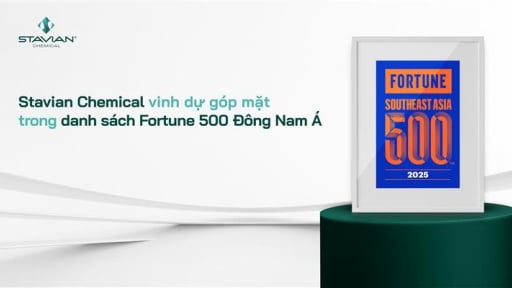 Stavian Hóa chất được Fortune vinh danh Top 219 doanh nghiệp lớn nhất Đông Nam Á năm 2025