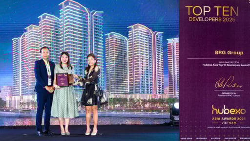 Tập đoàn BRG - “Top 10 Nhà Phát Triển Bất động sản Hàng Đầu 2025”