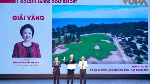 Tác phẩm Quy hoạch tổ hợp sân gôn Golden Sands Golf Resort đạt giải Vàng  trong Giải thưởng Quy hoạch đô thị Quốc gia lần thứ IV