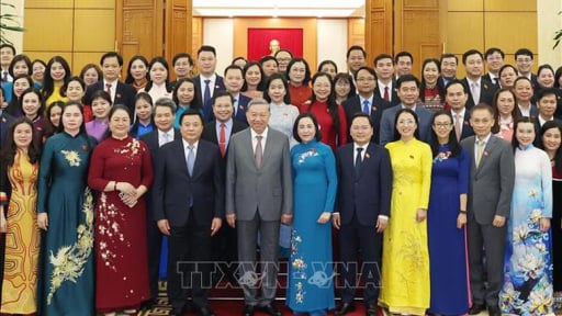 Tổng Bí thư Tô Lâm gặp mặt Nhóm đại biểu Quốc hội trẻ khóa XV