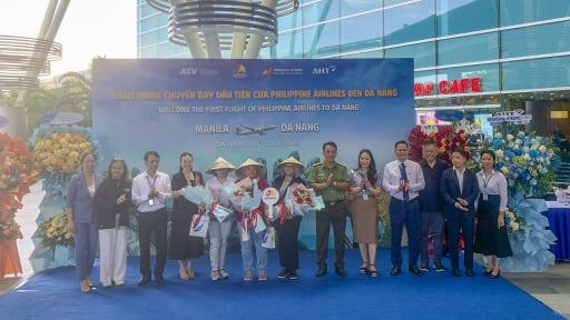 Lần đầu tiên Hãng hàng không Quốc gia Philippine Airlines mở đường bay đến Đà Nẵng