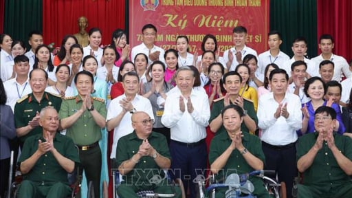 Tổng Bí thư Tô Lâm: Người có công là tài sản quý, là biểu tượng của ý chí, nghị lực Việt Nam