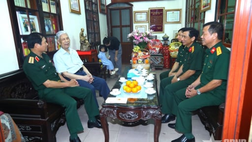 Đại tướng Nguyễn Tân Cương tri ân các đồng chí nguyên lãnh đạo Đảng, Nhà nước, Quân đội