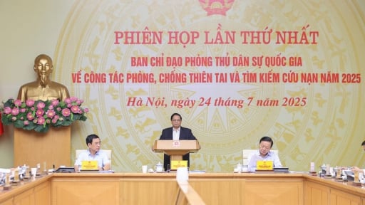 Thủ tướng chủ trì phiên họp về công tác phòng chống thiên tai, tìm kiếm cứu nạn năm 2025