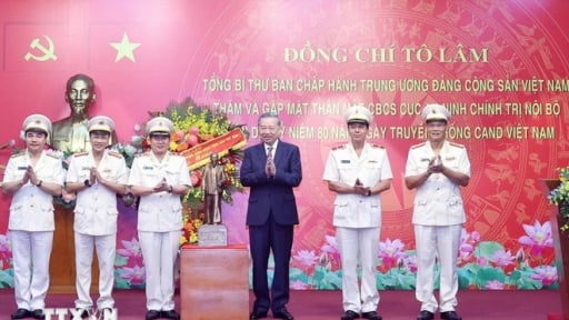 Tổng Bí thư Tô Lâm: Đổi mới mạnh mẽ tư duy, cách thức triển khai bảo vệ an ninh chính trị nội bộ