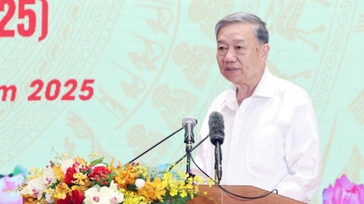 Tổng Bí thư Tô Lâm dự gặp mặt đại biểu Bộ Quốc phòng, Bộ Công an và Bộ Ngoại giao