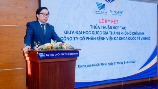 Vinmec và Đại học Quốc gia TPHCM hợp tác chiến lược phát triển nhân lực y tế