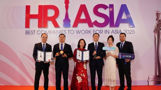 NCB lần thứ 3 được HR Asia Awards vinh danh “Nơi làm việc tốt nhất Châu Á”