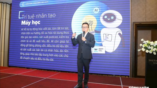 Tương lai báo chí là sự hòa quyện giữa sáng tạo của con người và công nghệ