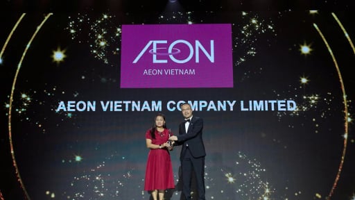 AEON Việt Nam 7 năm liền là nơi làm việc tốt nhất châu Á