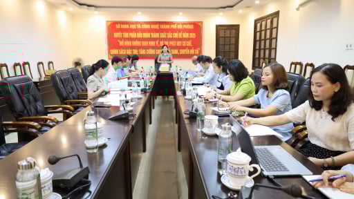 Đề xuất giải pháp nâng cao năng suất lao động góp phần xây dựng nền tảng vật chất, tinh thần cho xây dựng Chủ nghĩa xã hội tại thành phố Hải Phòng