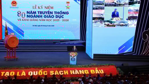 Phát biểu của Tổng Bí thư Tô Lâm tại Lễ kỷ niệm 80 năm truyền thống ngành Giáo dục và khai giảng năm học mới 2025-2026