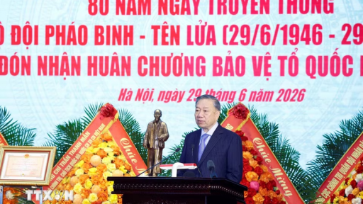 Tổng Bí thư, Chủ tịch nước Tô Lâm: Xây dựng lực lượng Pháo binh - Tên lửa hiện đại, đủ sức hoàn thành nhiệm vụ trong điều kiện mới