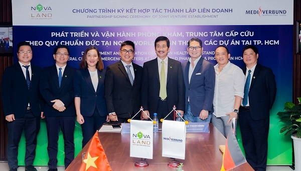 Novaland và Mediverbung AG hợp tác phát triển phòng khám theo tiêu chuẩn Đức