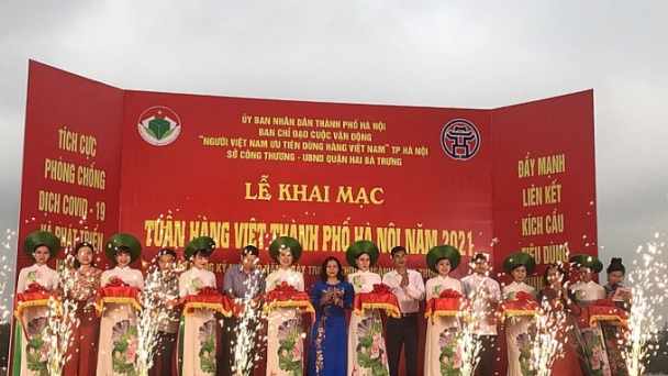 Khai mạc Tuần hàng Việt TP Hà Nội 2021 lần thứ 2