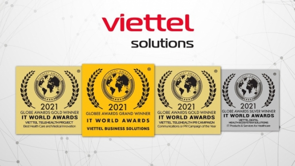 Viettel Solutions đạt giải cao nhất tại IT World Awards 2021