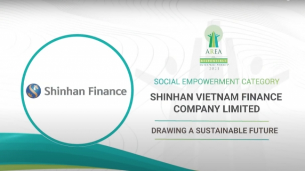 Shinhan Finance được trao giải thưởng quốc tế Doanh nghiệp Trách nhiệm Châu Á 2021