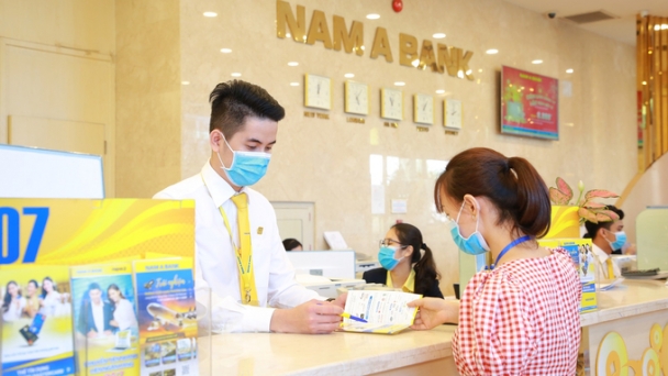 Quý 1/2022, Nam A Bank ghi nhận lãi trước thuế tăng 40%