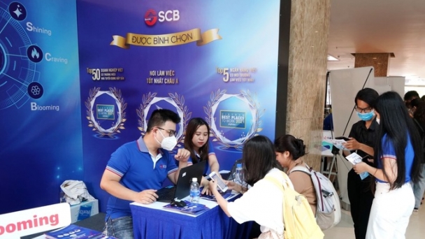 SCB đồng hành cùng 'Ngày hội tuyển dụng Ngân hàng - Chứng khoán'