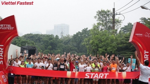 2.500 vận động viên tham gia giải chạy Viettel Fastest tại TPHCM