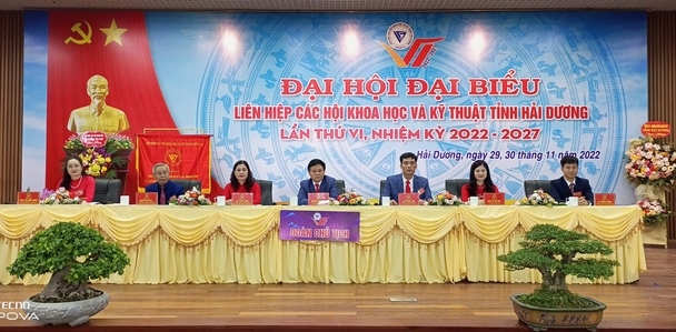 Đại hội đại biểu Liên hiệp các Hội Khoa học và Kỹ thuật tỉnh Hải Dương lần VI