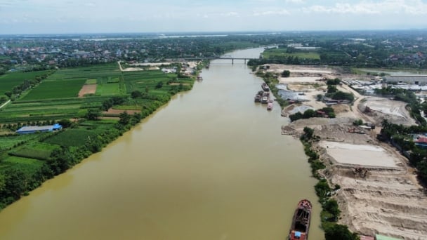 Hải Dương tìm cách 'giải cứu' dự án kinh doanh vật liệu xây dựng ngoài đê sông Thái Bình