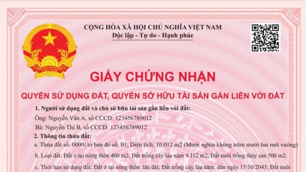 Luật Đất đai 2024 có hiệu lực, người dân có phải đồng loạt đổi sang mẫu sổ đỏ mới?