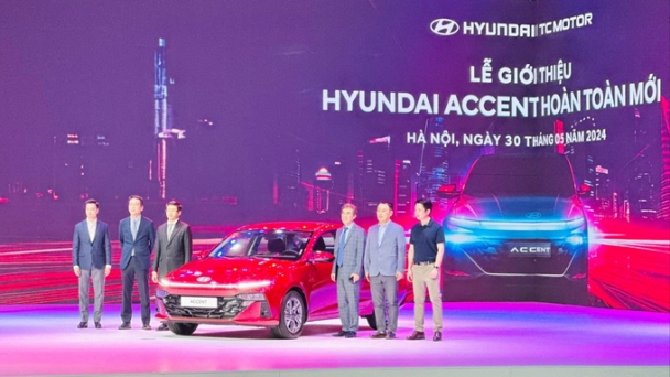 Hyundai Accent 2024 ra mắt thị trường Việt Nam: Giá từ 439 triệu đồng