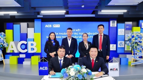 ACB và MISA bắt tay nhau cùng hỗ trợ doanh nghiệp, hộ kinh doanh chuyển đổi số