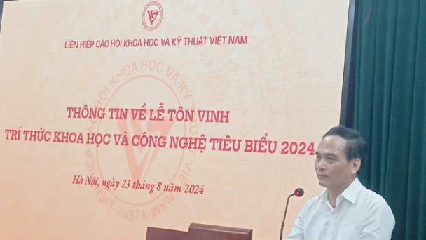 Tôn vinh 135 trí thức khoa học và công nghệ tiêu biểu năm 2024