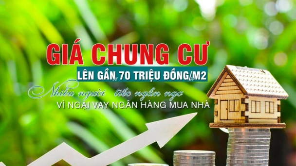 Hà Nội: Giá chung cư lên gần 70 triệu đồng/m2, nhiều người “tiếc ngẩn ngơ” vì ngại vay ngân hàng