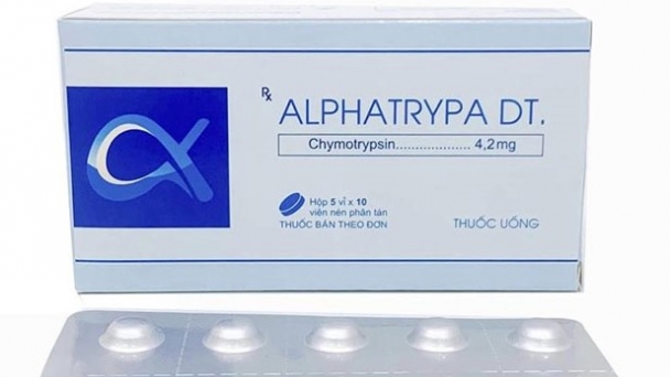 Hà Nội thu hồi thuốc Alphatrypa DT do không đạt tiêu chuẩn chất lượng