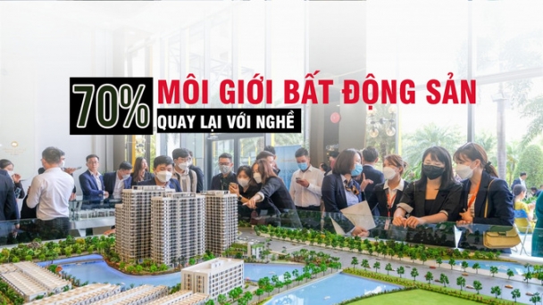 Bất động sản khởi sắc, môi giới đã quay lại với nghề