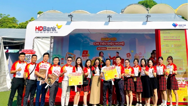 Thẻ HDBank hai năm liền tạo “cơn sốt” tại Sóng Festival