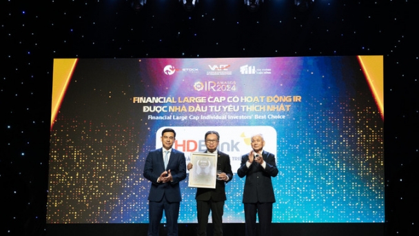 IR Awards 2024: HDBank khẳng định vị thế trong quan hệ nhà đầu tư quốc tế