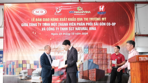 Saigon Co.op xuất khẩu hàng Việt qua thị trường Mỹ