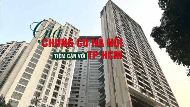 Giá nhà ở Hà Nội đang tiệm cận với giá nhà ở TP.HCM