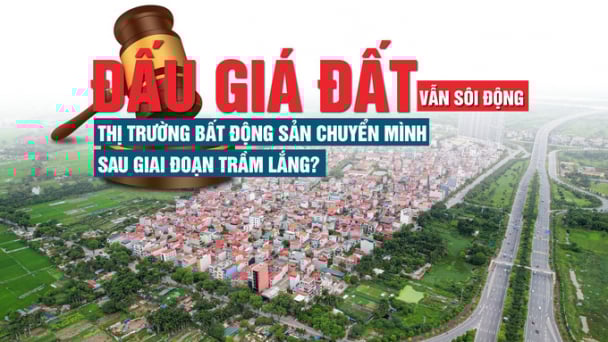 Đấu giá đất vẫn sôi động: Thị trường bất động sản chuyển mình sau giai đoạn trầm lắng?