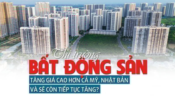 Thị trường bất động sản Việt Nam tăng giá cao hơn cả Mỹ, Nhật Bản và sẽ còn tiếp tục tăng?