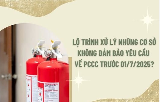 Lộ trình xử lý đối với các cơ sở không bảo đảm yêu cầu về phòng cháy, chữa cháy