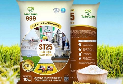 Nam Định có thêm 2 sản phẩm gạo đạt chuẩn OCOP cấp Quốc gia