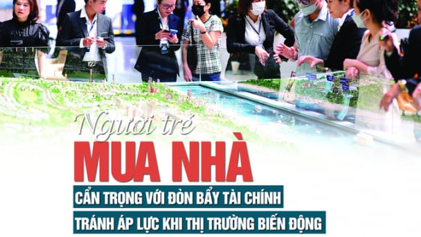 Người trẻ mua nhà: Cẩn trọng với đòn bẩy tài chính, tránh áp lực khi thị trường biến động